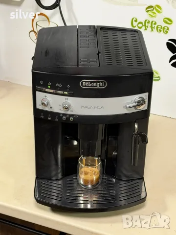 Кафемашина кафе автомат delonghi magnifica с гаранция, снимка 8 - Кафемашини - 55325410