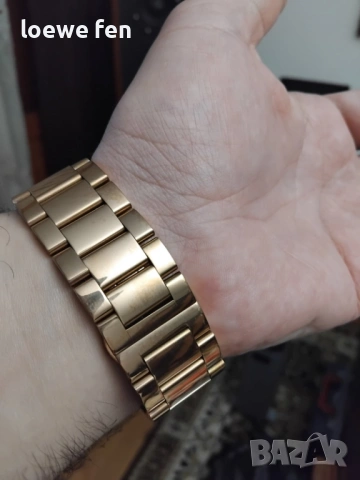 Esprit 45 mm Rosegold - Визуално като нов! Breitling Style !, снимка 8 - Мъжки - 54037242