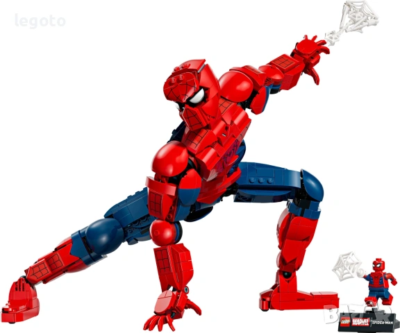НОВО ЛЕГО 76346 Супер Хироус - Фигура на Спайдърмен LEGO Super Heroes - Spider-Man Hero Figure , снимка 2 - Конструктори - 55097091