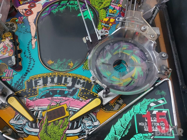 флипер /pinball - Creature from the Black Lagoon, снимка 6 - Настолни игри - 54754669