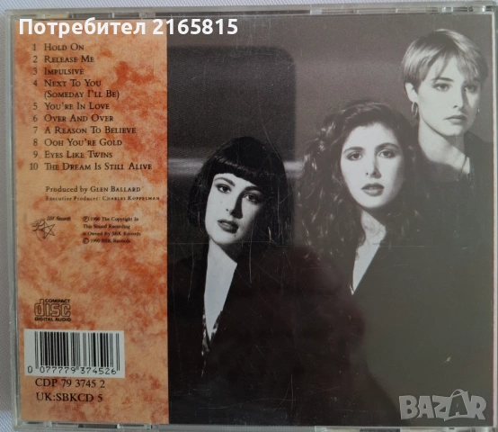 Wilson Phillips  cd, снимка 2 - CD дискове - 54386118