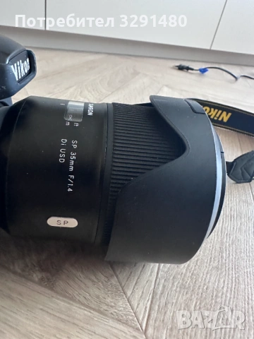  Nikon D750  35к кадъра + Tamron SP 35mm f/1.8 VC USD | КАТО НОВИ, снимка 3 - Фотоапарати - 54665204