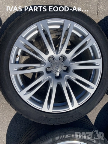 Летни гуми с джанти 20”
275/40/20
Audi A8/5x112, снимка 5 - Гуми и джанти - 55624506