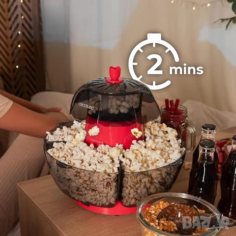 Машина за пуканки Cecotec Fun&Taste P'Corn Easy с мощност 1200 W, снимка 5 - Други - 55138426