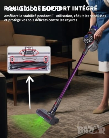 Dyson LED четка за прахосмукачка V7-V15, снимка 7 - Друга електроника - 54696631