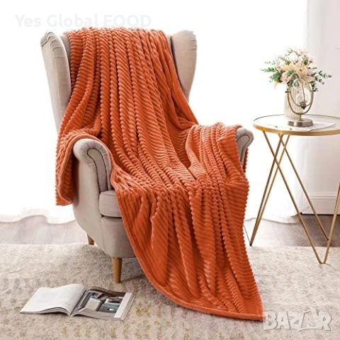 MIULEE пухкаво одеяло 150x200см Orange Red, снимка 7 - Олекотени завивки и одеяла - 54940299