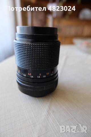 Carl Zeiss Jena 135mm f3.5 Lens. M42 Mount, снимка 3 - Обективи и филтри - 54552366