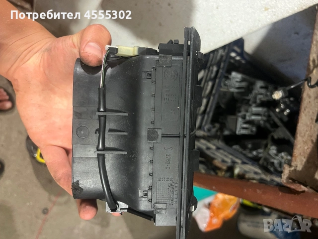 BMW E39 централни въздуховоди / задна духалка за табло, снимка 3 - Части - 55090269