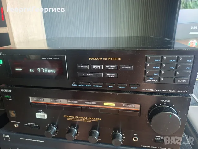 SONY TA-V710 SONY ST-V710L, снимка 2 - Ресийвъри, усилватели, смесителни пултове - 55441088
