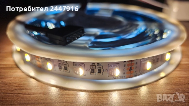 RGBWW Led лента 5 метра SMD5050, снимка 2 - Лед осветление - 54410582
