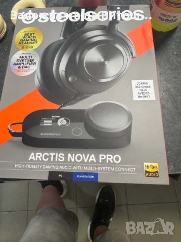 Геймърски Слушалки SteelSeries nova 10 pro