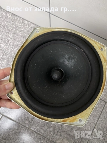 Оригинален работещ бас говорител от тонколона KEF SP 1014, снимка 2 - Тонколони - 55407743