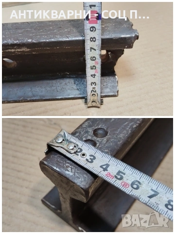 Стара Релсова Наковалня / 3,5 кг. / НОМЕР 1766., снимка 8 - Антикварни и старинни предмети - 53991455