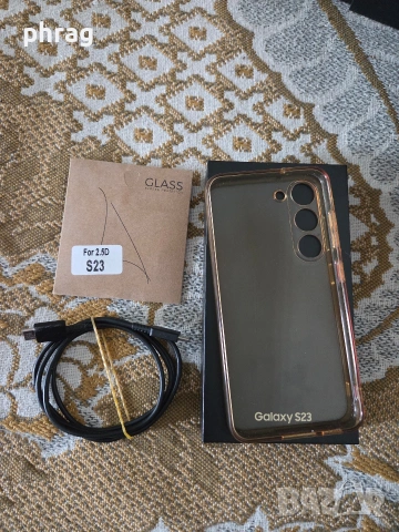 Samsung S23 256GB Black, снимка 3 - Samsung - 54255548