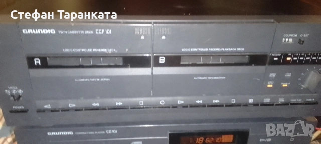 Усилвател CD player и двукасетачен дек Grundig , снимка 4 - Ресийвъри, усилватели, смесителни пултове - 54527315