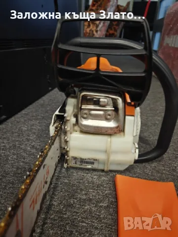 Верижен бензинов трион STIHL MS 212, снимка 7 - Моторни триони/резачки - 55670403