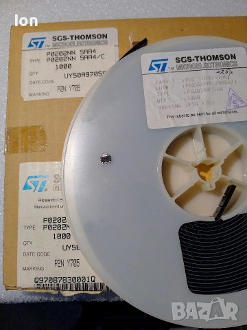 Тиристори много видове с корпуси SOT223,ТО220 и метални с болт 