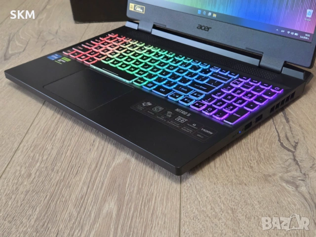 ГАРАНЦИЯ | RTX4060 | i5-12450HX | IPS 144Hz |16RAM лаптоп laptop acer nitro 5 ацер нитро gaming гейм, снимка 3 - Лаптопи за игри - 54794393