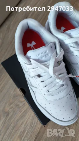 Маратонки Under Armour  естествена кожа, снимка 6 - Маратонки - 55528234