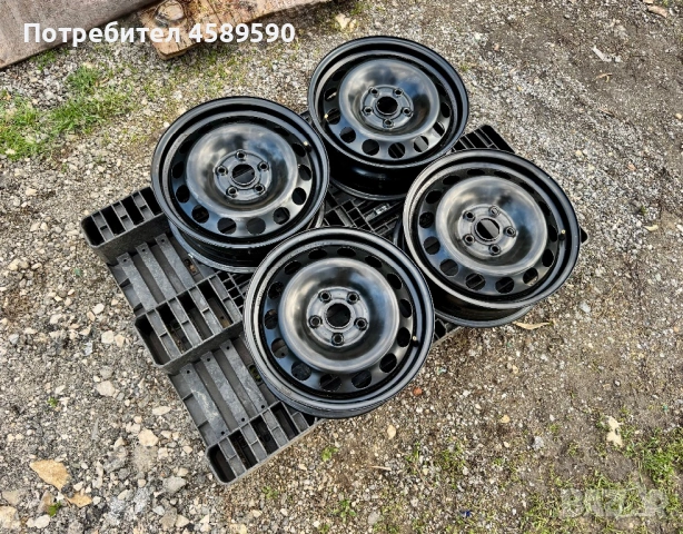 4бр.ЧИСТО НОВИ Оригинални железни джанти 16цола ET50 за Vw,Audi,Seat,Skoda, снимка 2 - Гуми и джанти - 51808249