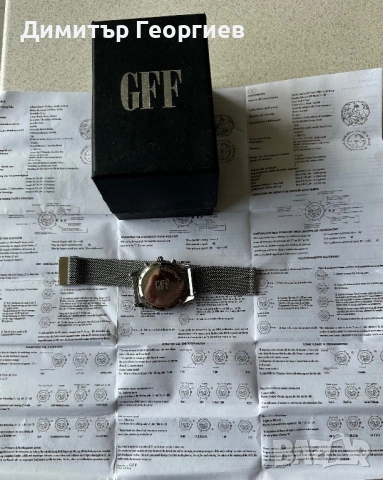 Часовник “GFF”, снимка 4 - Мъжки - 50392303