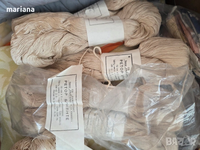 Памучни конци различни, снимка 4 - Покривки за маси - 54966188
