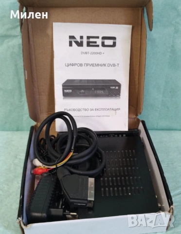 Приемник декодер и антена за ефирна цифрова телевизия NEO DVBt-2200 HD Tuner тунер, снимка 7 - Приемници и антени - 54865950