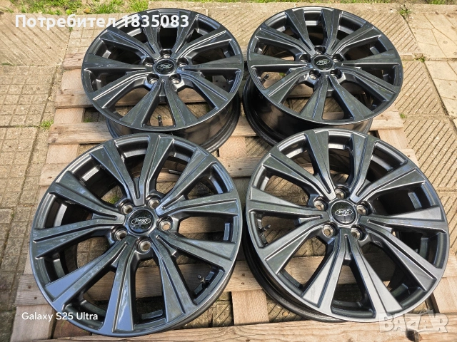 Лети джанти 17ки 5х108 Ford, снимка 3 - Гуми и джанти - 54586260