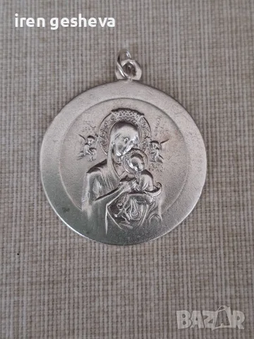 сребърна висулка, снимка 2 - Колиета, медальони, синджири - 55539874