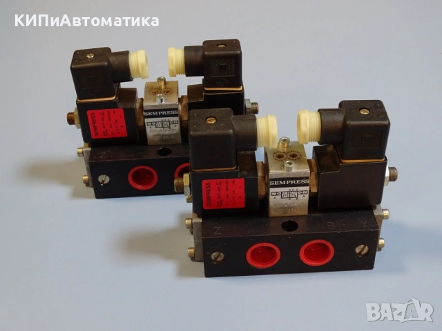 Пневматичен разпределител SEMPRESS VAB 414-OR 220V/50Hz pneumatic solenoid valve, снимка 7 - Резервни части за машини - 54508023