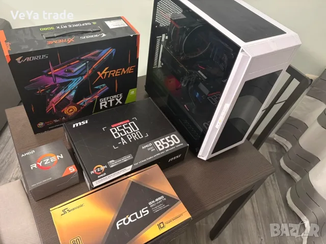 Ryzen5  5600X 3.7-4.6GHz, 32GB DDR4, RTX3080 10GB, снимка 13 - Геймърски - 55655506