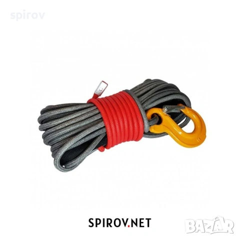 Синтетично въже за лебедка 6мм 15м 3,3т (7275 lbs)