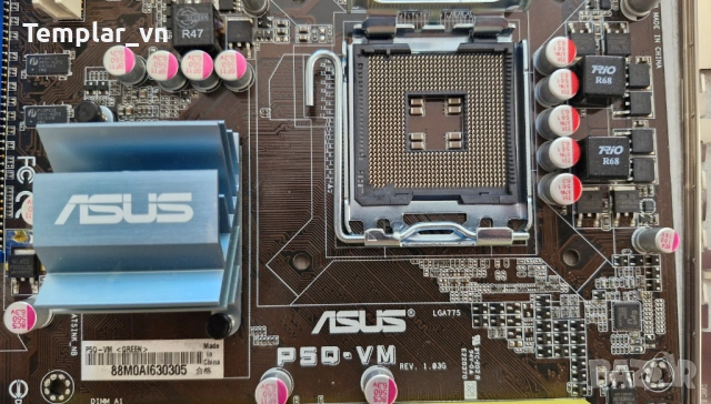 Asus P5Q VM socket 775 , integrated VGA, снимка 4 - Дънни платки - 45893978