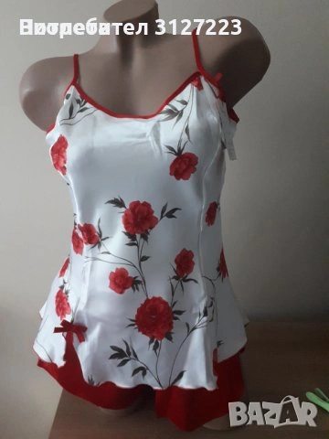 Сатенена пижама М- модели, снимка 5 - Пижами - 37462212