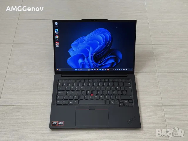 Нов 14’FHD+IPS/Ryzen 3 210W/Lenovo Thinkpad E14 Gen 7 16GB DDR5 5600Mhz 256GB SSD Nvme  Гаранция