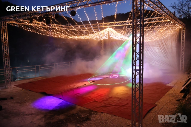 Сцена,осветление,лазер,дим, снимка 2 - Други - 54318243