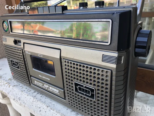 SHARP GF 8080H-оригинален ретро радиокасетофон от края на 70-те! , снимка 3 - Радиокасетофони, транзистори - 55665249
