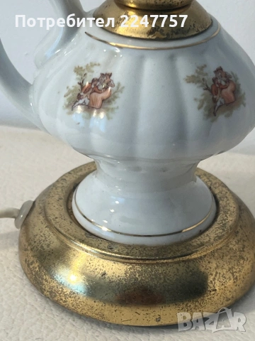 Антична нощна лампа, снимка 6 - Антикварни и старинни предмети - 54109463