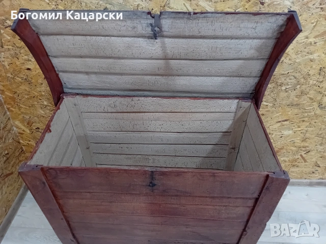 Стара букова ракла , снимка 4 - Ракли - 54886020