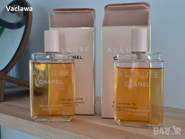 Тоалетна вода Chanel Allure, пълнител 60 ml, снимка 7 - Дамски парфюми - 55296033