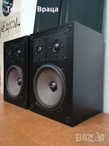 Denon SC-300. Трилентови прекрасни букшелфи. Изпращам видео. , снимка 4 - Тонколони - 54982918