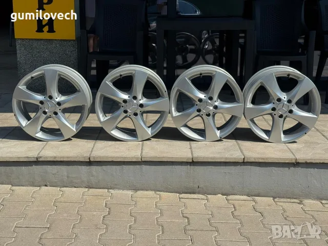 Оригинални Джанти Мерцедес Вито Vito V-Class-17 цола , снимка 3 - Гуми и джанти - 55557090