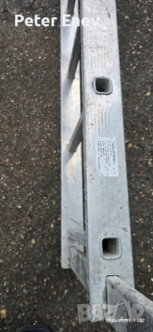 Алуминиева стълба Краус (Krause) 2 × 11, снимка 2 - Други - 54004856