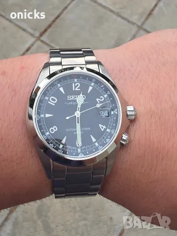SEIKO Prospex Alpinist in ‘Summit Black’ SPB505J1, снимка 4 - Мъжки - 55403433