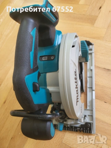 Безчетков циркуляр Makita DHS680. Сямо тяло. Цена: 110€ (крайна), снимка 3 - Триони и циркуляри - 54150241