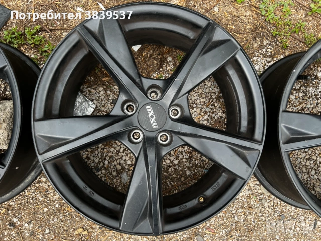 Немски джанти 18" OXXO Mimas 5x108 ET49 7.5J за Ford, Volvo, Peugeot, снимка 4 - Гуми и джанти - 54800343