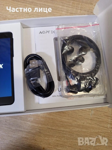 AGPTEK 96GB,MP3 Плейър с Bluetooth и Wi-Fi TO8X 4", снимка 5 - Друга електроника - 54585410