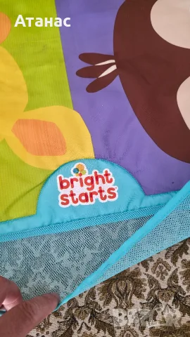 Бебешки шезлонг Lorelli + Активна гимнастика Bright Starts, снимка 5 - Други - 55381481