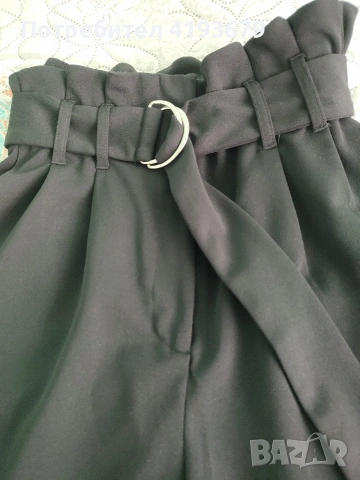 Черен панталон нов L  размер , снимка 2 - Панталони - 54055856