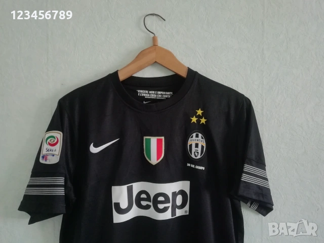 Juventus Vucinic Nike 2012-2013 оригинална тениска Ювентус Вучинич фланелка екип черен , снимка 4 - Тениски - 51528341